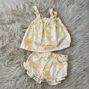 Little Co • floral short/tank set